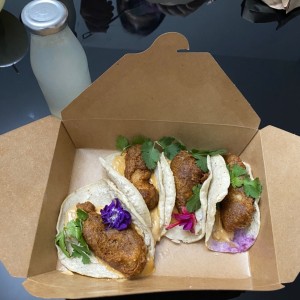 Tacos de Pescado Tempura 