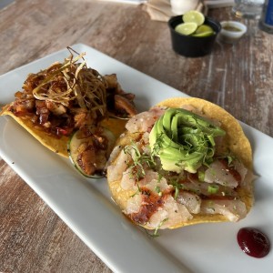 Tostada de pescado