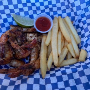 Camarones al ajillo