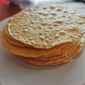 Tostadas de maíz 
