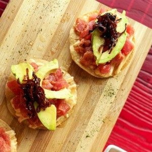 tostadas de atún 