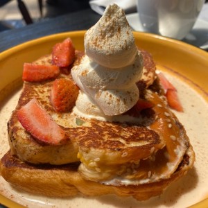 tostada a la francesa tres leches