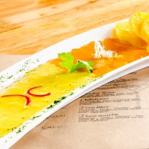 tiradito de pescado