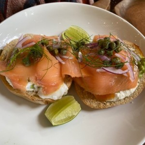 Bagel de Salmon