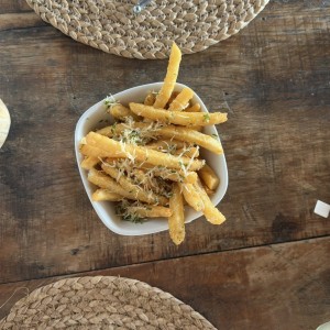 Papas trufadas