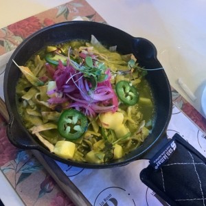 Chilaquiles 1/2 porcion 