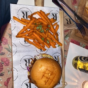 Hamburguesa de Pull Pork