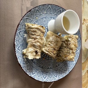 Postre de pistacho 