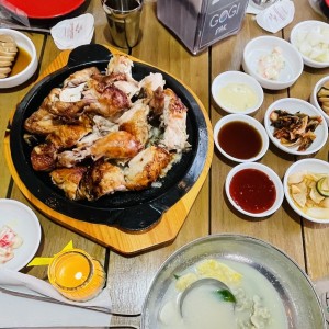 Pollo a la parrilla 