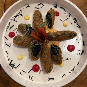 Croquetas Negras de Calamar 