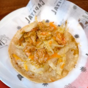 mixta de camarón