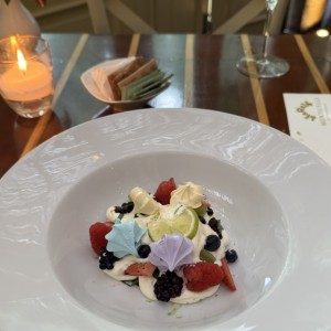 Panacota con merengue 