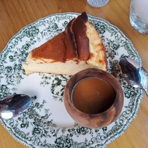 Tarta de queso o Vasca.