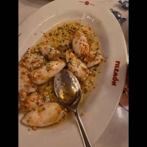calamares al ajo