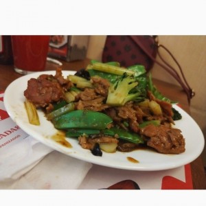 Lomito con vegetales