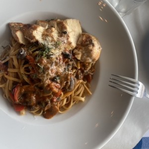 Pollo a la cacciatora