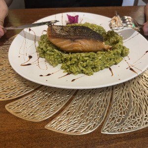 Salmón al grill