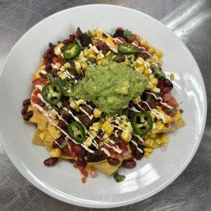 Nachos con carne