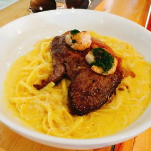 Linguini a la Huancaina