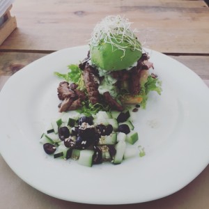 Hamburguesa de aguacate