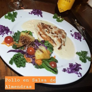 Pollo en Salsa de Almendras