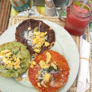 tostadas con huevo