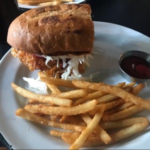 sandwich de pollo