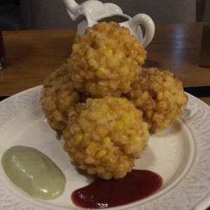 Tempura de Elote Loco
