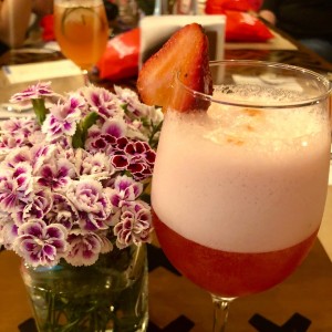 Pisco Sour de Berries