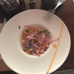 ceviche de pescado