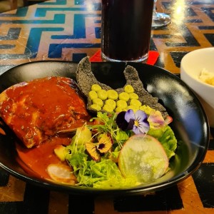Filete de pescado con palta