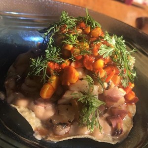 Tostada de Calamar