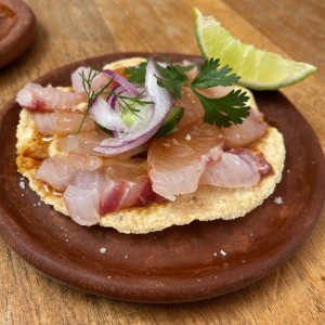 Tostada de Pescado