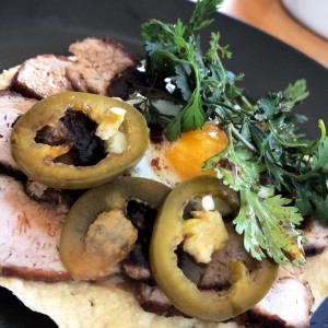 Tostada de solomillo