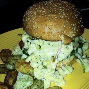 Hamburguesa Mac & Cheese