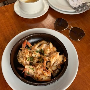 Camarones grandes al Ajo