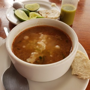 Caldo de mariscos