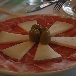 Plato de Jamón Serrano Reserva