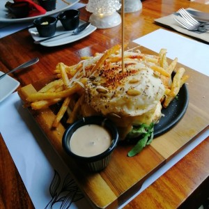 Hamburguesa de la Casa