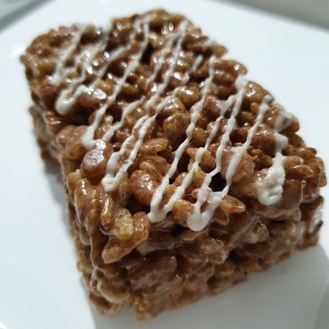 Rice Krispies treat de chocolate 