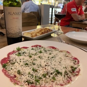 Entradas - Carpaccio de Lomito
