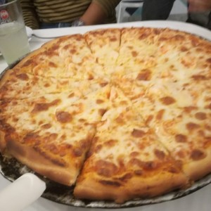 Pizza de camarones