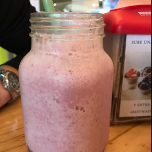 smoothie de fresa