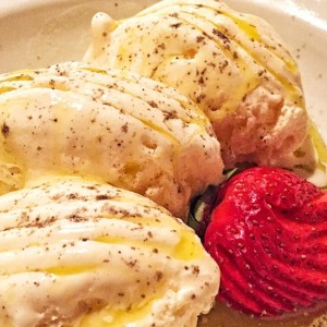 POSTRES - Helado de Vainilla