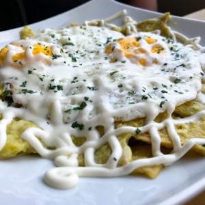 Chilaquiles de salsa verde