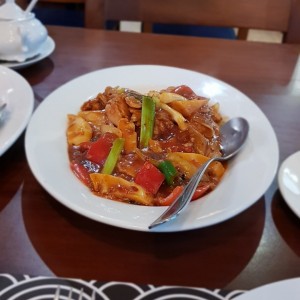 Cerdo al Estilo Sichuen