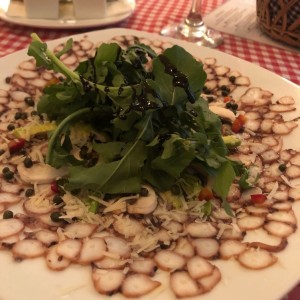 Antipasto - Carpaccio Di Polpo
