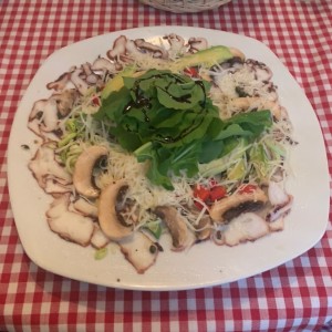 Antipasto - Carpaccio Di Polpo
