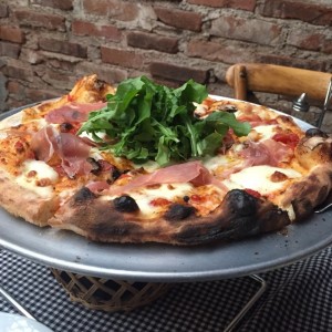 arugula e prosciutto