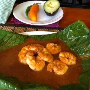 Camarones al gusto del rey Kigab'
